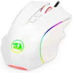 Redragon M607W GRIFFIN RGB Gaming Mouse, 7200 DPI (White) - Image 2