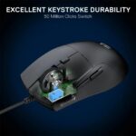 Redragon M618 AZZMACH Lite 70g Lightweight 10K DPI Wireless Gaming Mouse - Image 8