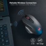 Redragon M656 GAINER Wireless Gaming Mouse, 3200 DPI (Black) - Image 8