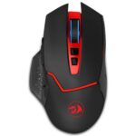Redragon M690 MIRAGE Wireless Gaming Mouse, 8 Buttons, 4800 DPI (Black)