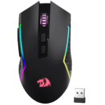 Redragon M693 TRIDENT Wired and Wireless (Bluetooth) Gaming Mouse (Black)