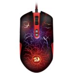 Redragon M701A LAVAWOLF Gaming Mouse, 6400 DPI (Black)