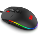 Redragon M719 INVADER RGB Gaming Mouse with Fire Button, 10,000 DPI (Black) - Image 4