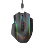 Redragon M901P-KS PERDITION PRO Wireless and Wired RGB Gaming Mouse (Black) - Image 4