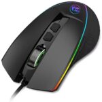 Redragon M909 EMPEROR High-Precision RGB Gaming Mouse, 12400 DPI (Black) - Image 2