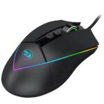 Redragon M909 EMPEROR High-Precision RGB Gaming Mouse, 12400 DPI (Black) - Image 4