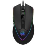 Redragon M909 EMPEROR High-Precision RGB Gaming Mouse, 12400 DPI (Black)