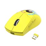 Redragon M918 KING Max 26K Ultra Lightweight Wireless Anime Gaming Mouse (Yellow) - Image 2