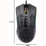 Redragon M988 STORM ELITE RGB Gaming Mouse (Black) - Image 4