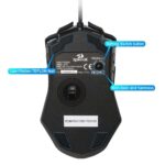Redragon M705 PEGASUS Gaming Mouse, 7200 DPI (Black) - Image 5
