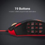 Redragon M901-1 PERDITION 2 24000 DPI MMO RGB Gaming Mouse - Image 10