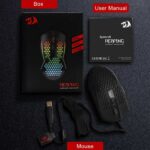 Redragon M987-K REAPING Lightweight Gaming Mouse, 12400 DPI (Black) - Image 9