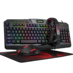 Redragon S101-BA-2 Wired Gaming Keyboard, Mouse, Headset, Mousepad Combo Set (4 in 1)