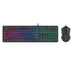 Redragon S107-BA RGB Gaming Keyboard and Mouse Combo - 104 Keys + 10K DPI Wired Combo Set (2-in-1)