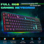 Redragon S107-BA RGB Gaming Keyboard and Mouse Combo - 104 Keys + 10K DPI Wired Combo Set (2-in-1) - Image 6