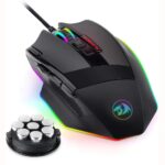Redragon M801 SNIPER RGB Gaming Mouse with Rapid Fire Button (Black) - Image 2