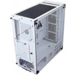 Redragon Wheel Jack Gc-606 White Game Case With 3 RGB Fan - Image 3