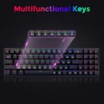Redragon K626P ASHE RGB 78% Gaming Mechanical Keyboard (Black) - Image 8
