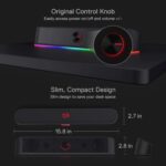 Redragon GS560 ADIEMUS Gaming Speaker Soundbar (Black) - Image 14