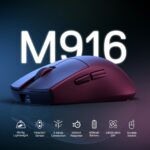 Redragon M916 KING STD Ultra-light 24K DPI Wireless Gaming Mouse - Image 4