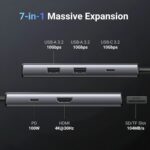 UGREEN 15531 USB-C Multifunction 7 in 1 Adapter - Image 2