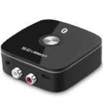 UGREEN 40759 Wireless Bluetooth Audio Receiver 5.1 with 3.5mm and 2RCA Adapter