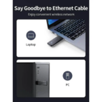 UGREEN 50340 AC1300 Wireless Network Adapter - Image 6