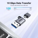 UGREEN 50533 USB-A 3.0 to USB-C Adapter (Gray) - Image 4