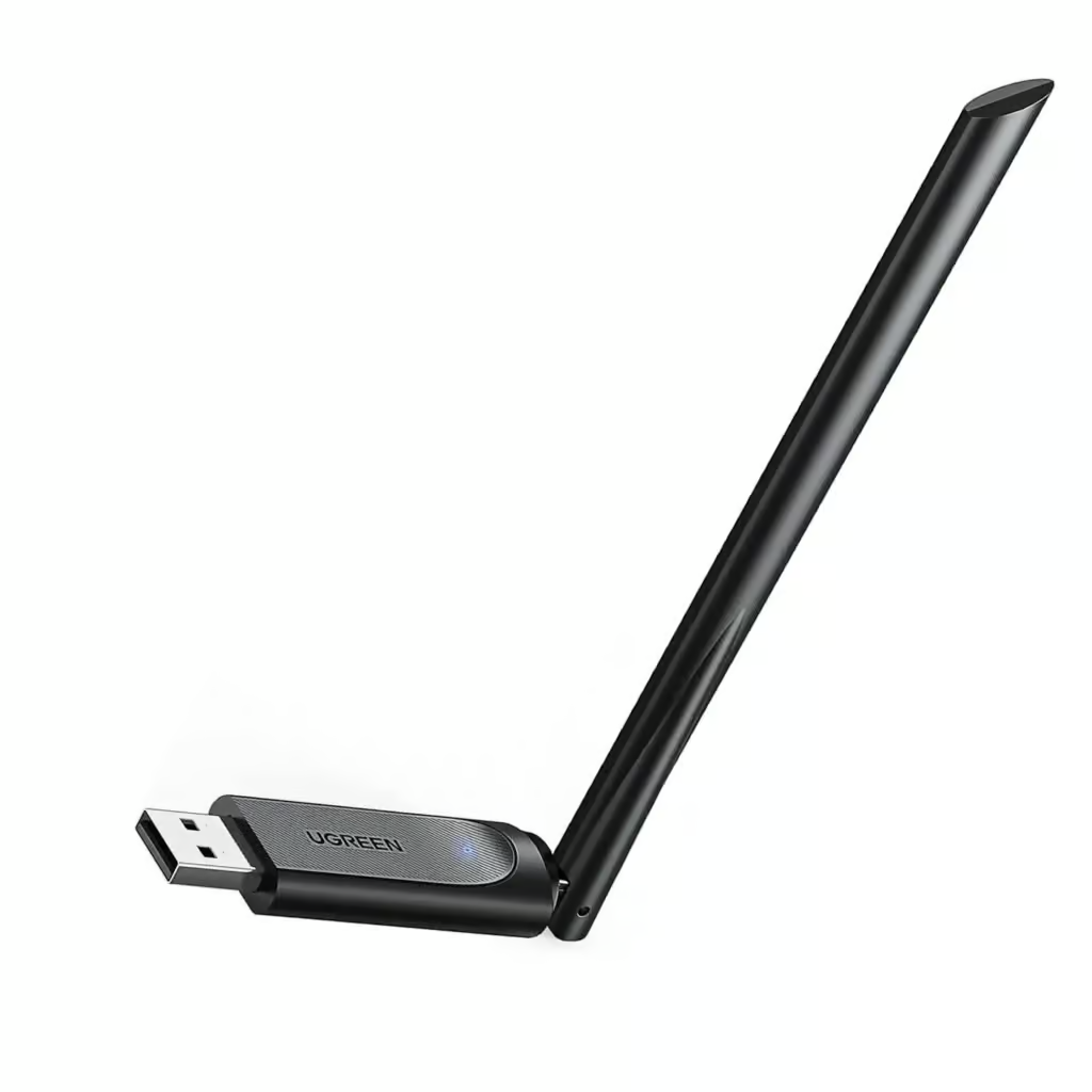 UGREEN-90339-AC650-USB-WiFi-Adapter-for-PC-Desktop UGREEN 90339 AC650 High-Gain Dual Band Wireless USB Adapter - Image 1