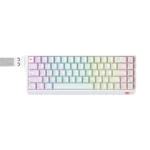 KB922L Contour RGB Backlit Mechanical Keyboard – 68 Keys, Compact Design, USB Wired, Durable 50M Keystrokes, for Gaming and Office
