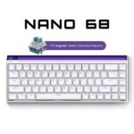 MADLIONS Nano 68 Rapid Trigger RGB Gaming Keyboard,Adjustable Actuation Hall Effect Magnetic Switch 65% Wired Mechanical Keyboard