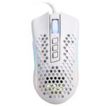 Redragon M808W STORM LUNAR Lightweight RGB Gaming Mouse, 12400 DPI (White)