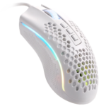Redragon M808W STORM LUNAR Lightweight RGB Gaming Mouse, 12400 DPI (White) - Image 2