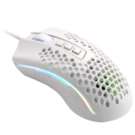 Redragon M808W STORM LUNAR Lightweight RGB Gaming Mouse, 12400 DPI (White) - Image 4