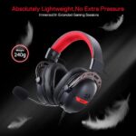 Redragon H376 AURORA USB Wired Gaming Headset (Black) - Image 3