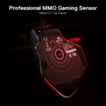 Redragon M806 BULLSEYE Wired RGB Gaming Mouse (Black) - Image 4