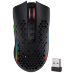 Redragon M808-KS STORM PRO RGB Wireless Gaming Mouse, 16000 DPI (Black)