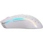 Redragon M808W-KS STORM PRO RGB Wireless Gaming Mouse, 16000 DPI (White) - Image 3