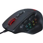 Redragon M811 AATROX MMO Wired RGB Gaming Mouse (Black) - Image 3