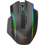 Redragon M901P-KS PERDITION PRO Wireless and Wired RGB Gaming Mouse (Black) - Image 3
