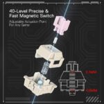 Redragon K617 FIZZ 60% Rapid Trigger Wired Magnetic Switch Gaming Keyboard - Image 4