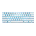 RK ROYAL KLUDGE RK61 Wireless 60% Triple Mode BT5.0/2.4G/USB-C Mechanical Keyboard, 61 Keys Wireless Mechanical Keyboard, Compact Gaming Keyboard