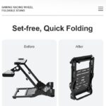 PXN A10 Racing Wheel Stand - Image 6