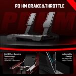 PXN V10 Ultra Direct Drive Racing Wheel with 2 Pedals – No Shifter - Image 14