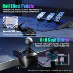 PXN V9 Gen2 Racing Wheel with Pedals & Shifter – 900° / 270° Rotation - Image 19
