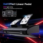 PXN V900 Gen2 Vibration Racing Wheel with 2 Pedals – 900° / 270° Rotation - Image 10