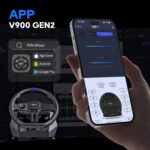 PXN V900 Gen2 Vibration Racing Wheel with 2 Pedals – 900° / 270° Rotation - Image 11
