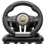 PXN V3 Pro Racing Wheel with Pedals – 180° Linear Steering, No Dead Ends (Black) - Image 3