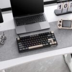 Royal Kludge R75 75% Wired Mechanical Gaming Keyboard – QMK/VIA, K Silver Linear Switch, Hot-Swappable, Gasket Mount, RGB (Phantom) - Image 4