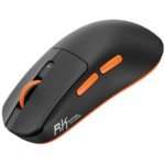 Royal Kludge M30 Tri-Mode Wireless Gaming Mouse – PixArt PAW3311, 12000 DPI, ~41g Ultra-Lightweight, Huannuo Switches, BT 5.1 / 2.4G / USB-C, Programmable (Black Orange) - Image 3